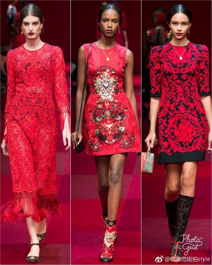 欧美美女模特演绎Dolce & Gabbana热情奔放的西班牙 6