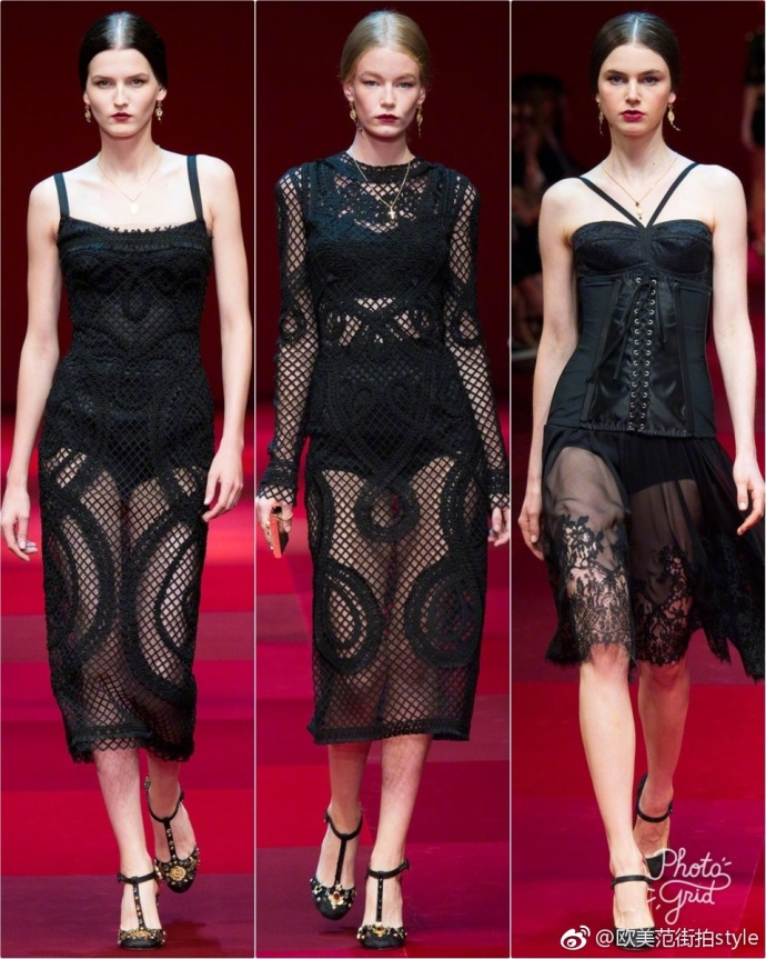 欧美美女模特演绎Dolce & Gabbana热情奔放的西班牙 7
