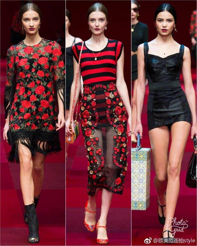 欧美美女模特演绎Dolce & Gabbana热情奔放的西班牙 9