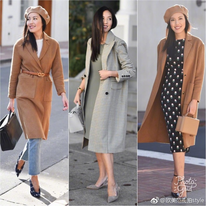 欧美美女旧金山博主9to5chic职场OL轻熟女气质搭配 6