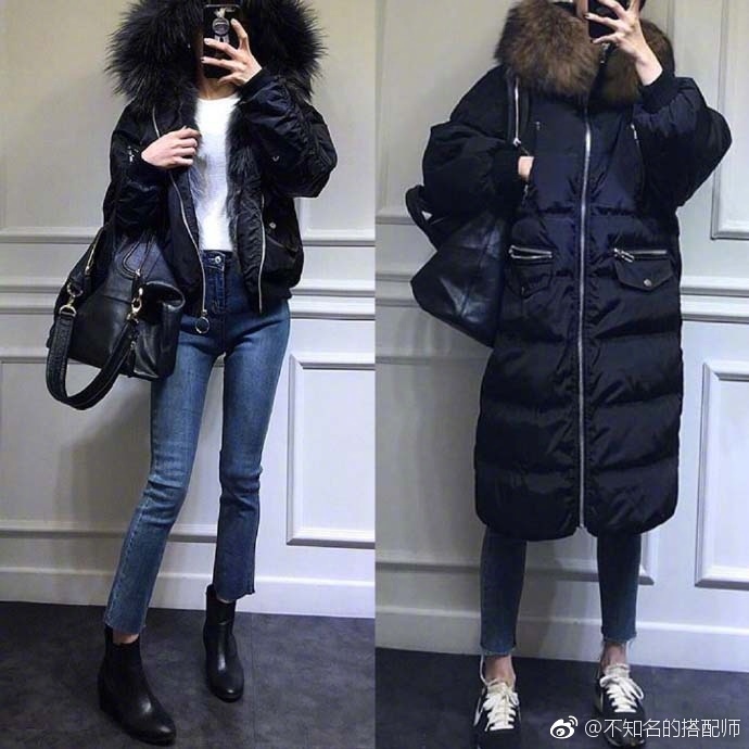 一键解锁冬季时尚美女裤装穿衣搭配参考