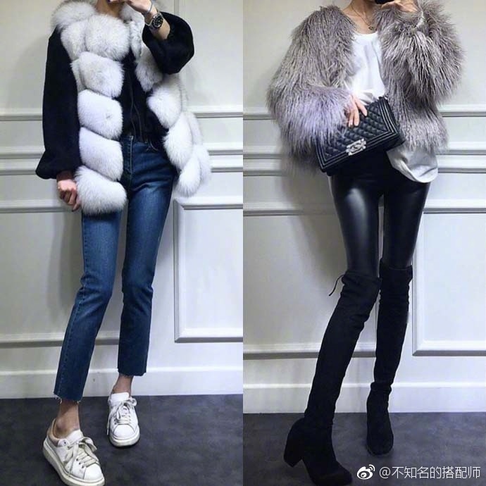 一键解锁冬季时尚美女裤装穿衣搭配参考 3