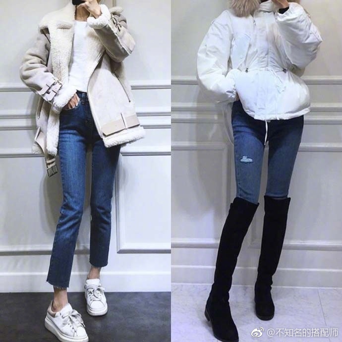 一键解锁冬季时尚美女裤装穿衣搭配参考 7