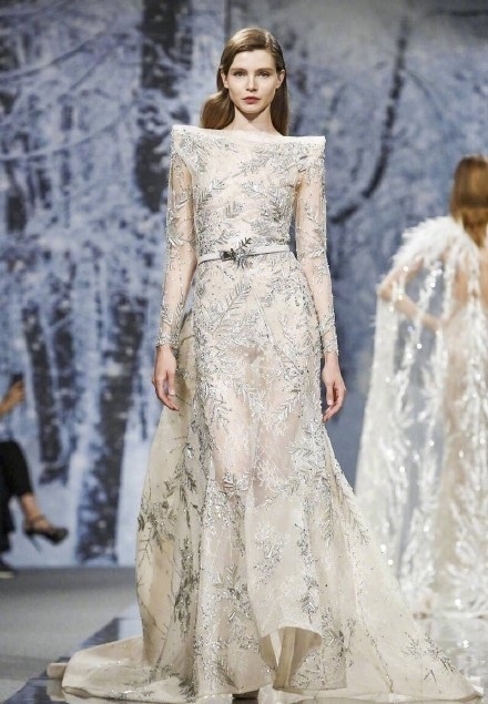 Ziad Nakad Couture FW 2017美到开挂的冰雪女王秀场礼服 5
