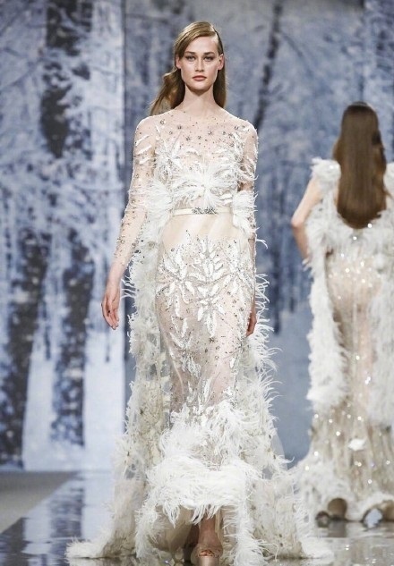 Ziad Nakad Couture FW 2017美到开挂的冰雪女王秀场礼服 7