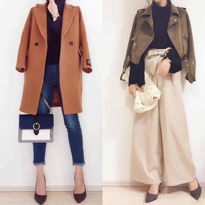 日本辣妈Emi的轻熟女风格日常搭配合集