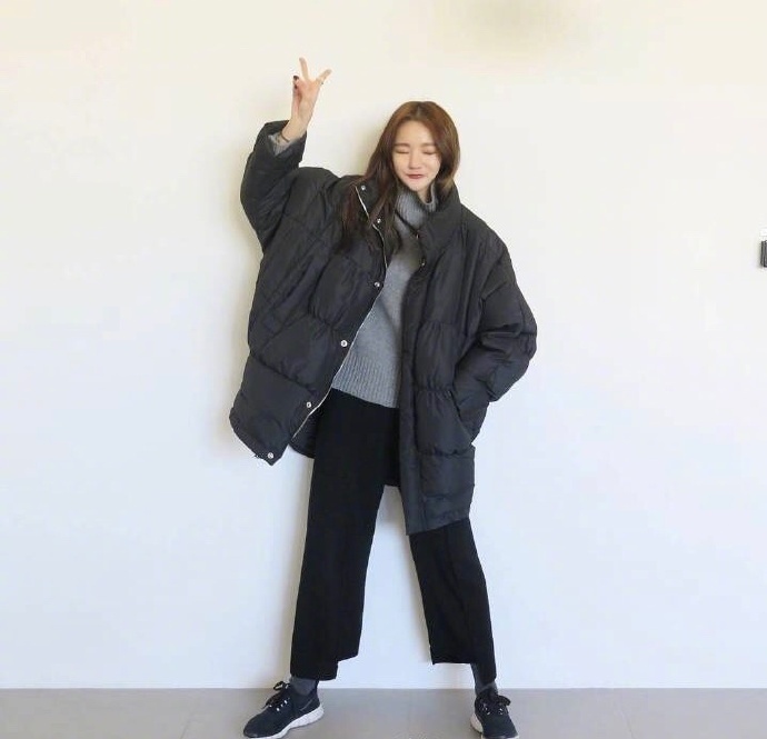 冬季保暖必备单品羽绒服&羊羔毛穿衣搭配风格 5