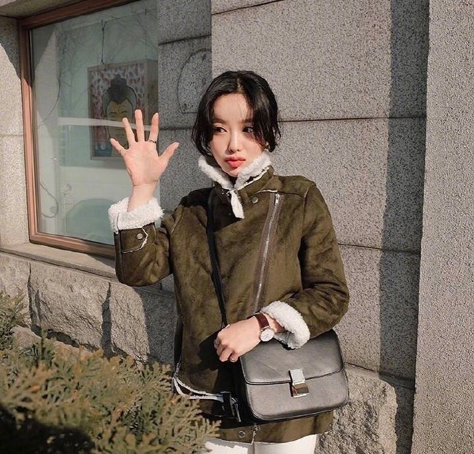 冬季保暖必备单品羽绒服&羊羔毛穿衣搭配风格 8
