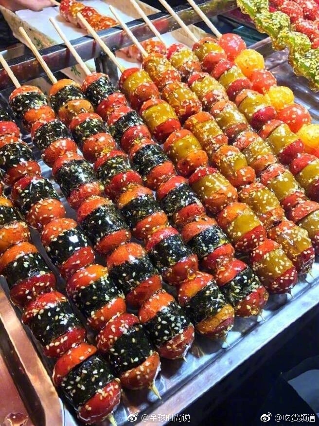 冬天里有一种小吃叫冰糖葫芦图片 9