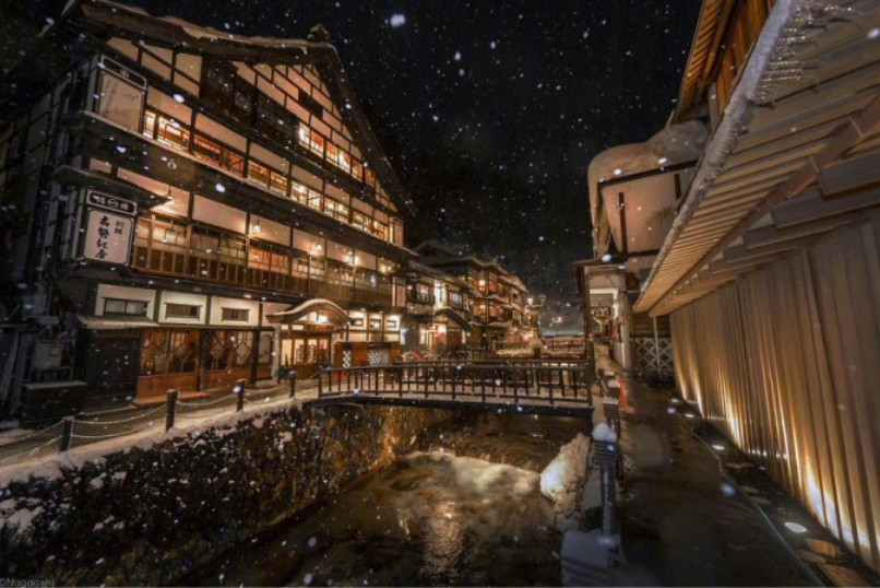 摄影师naagaoshi拍摄的一组日本冬季的雪景有点浪 12