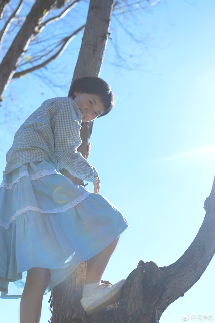 清纯美女元气满满写真 5