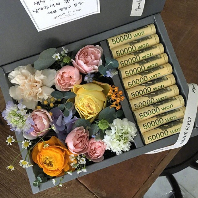 韩国最近流行送的鲜花图片_就喜欢这样朴素不做 8