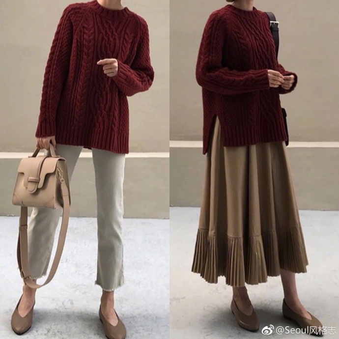 上班族ol时尚又不夸张的休闲穿衣搭配look ​​​ 4
