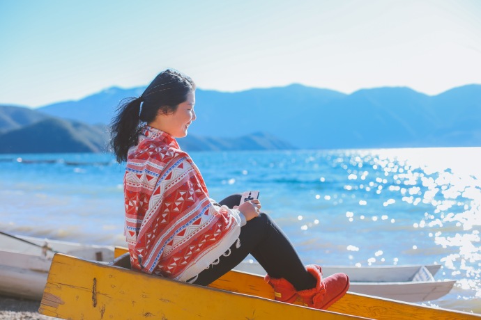 泸沽湖旅游风景图片 5