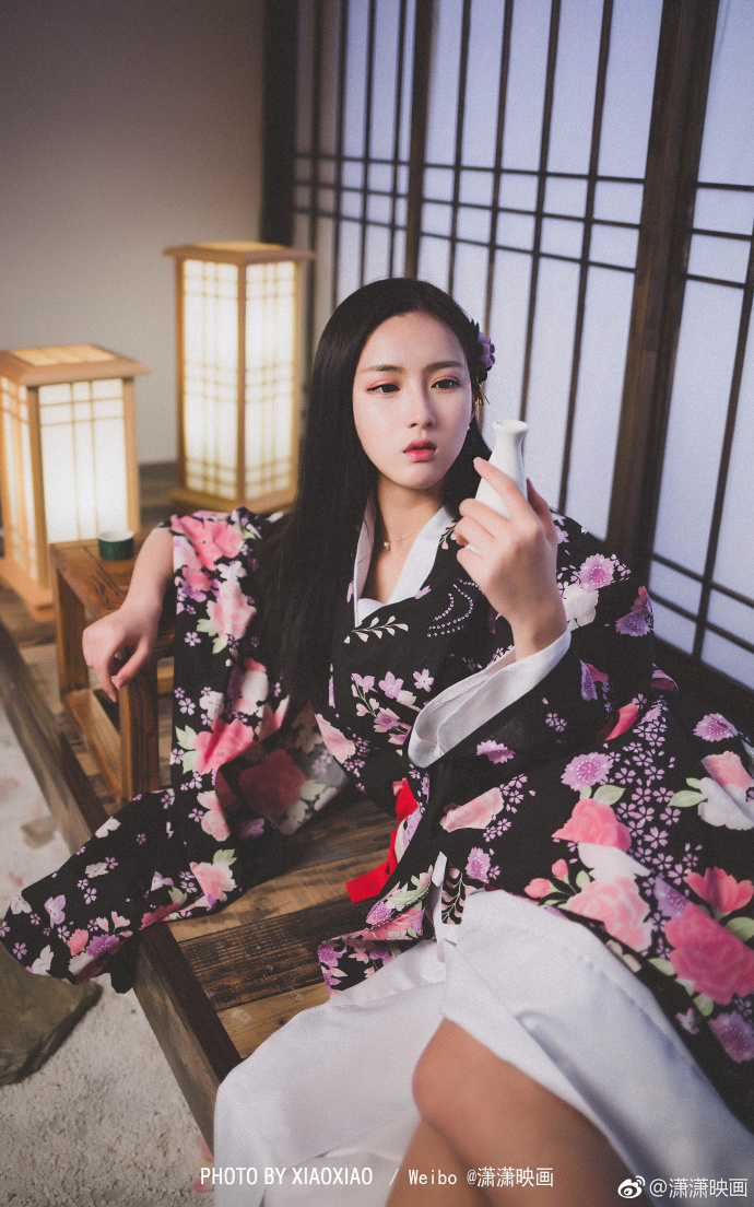 清纯美女Nancy阿雯日本和服写真 3