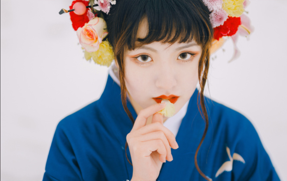 微博清纯美女许白桥日本和服唯美写真 10