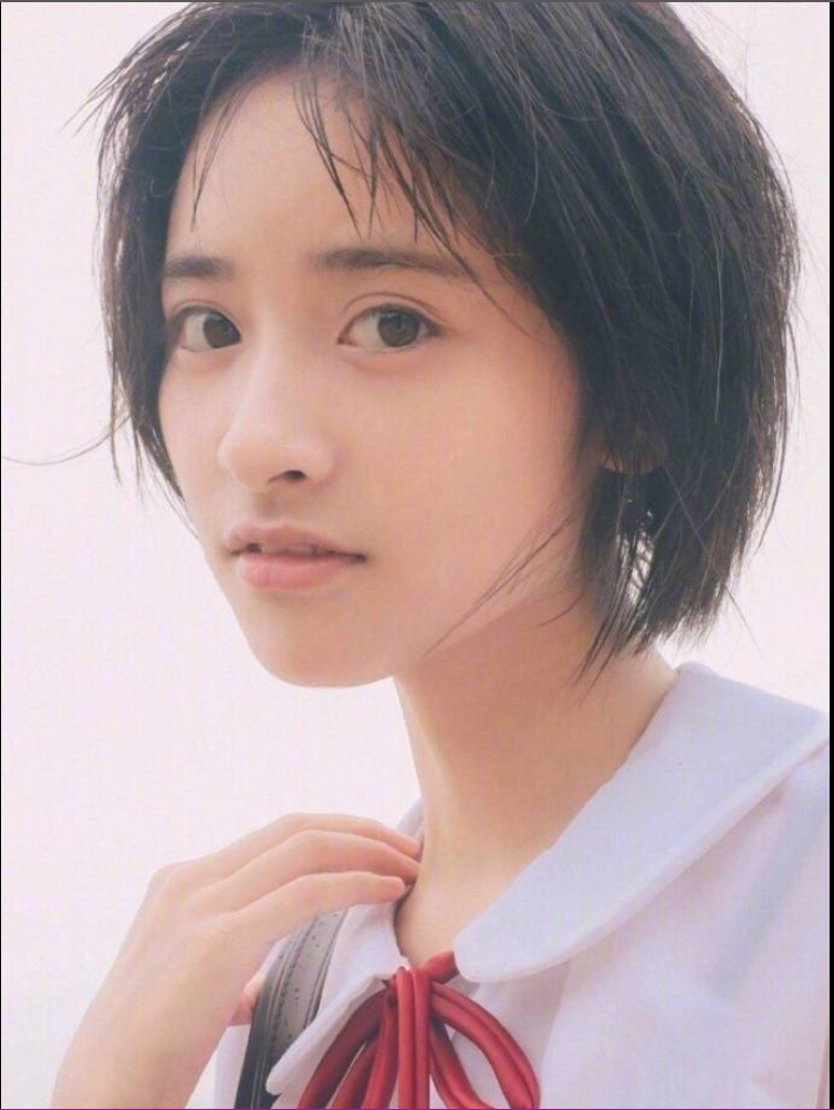 大眼美女明星沈月清纯可爱图片 4