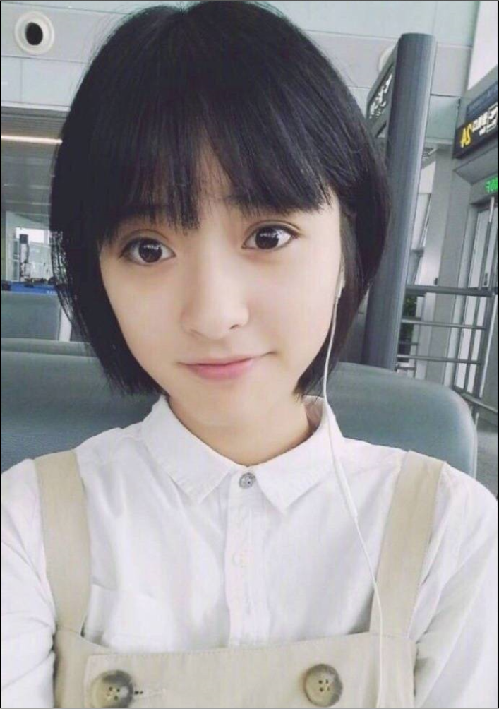 大眼美女明星沈月清纯可爱图片 8