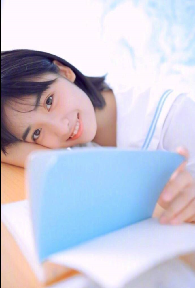 大眼美女明星沈月清纯可爱图片 9