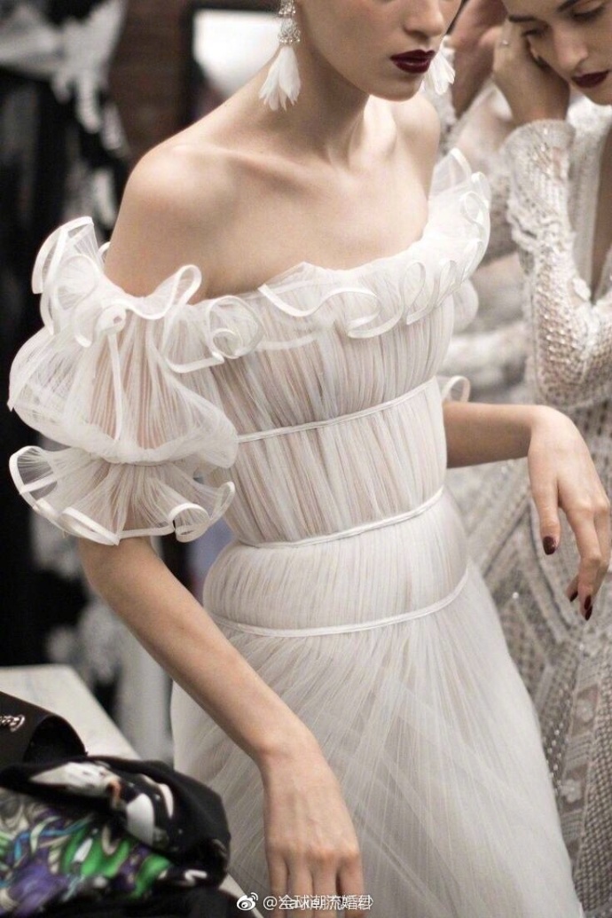 Naeem Khan 2018秋冬婚纱系列让人迷醉的异域新娘图