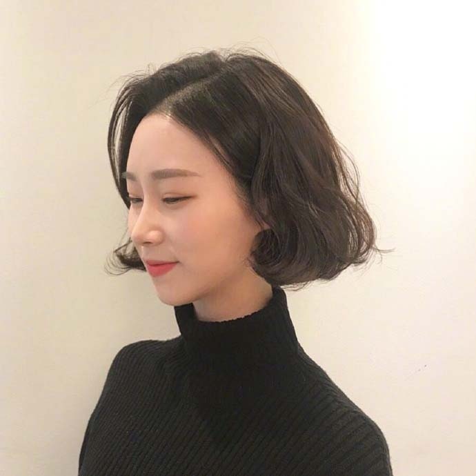 一波短发合集直发卷发都有的短发美女自拍合集 2