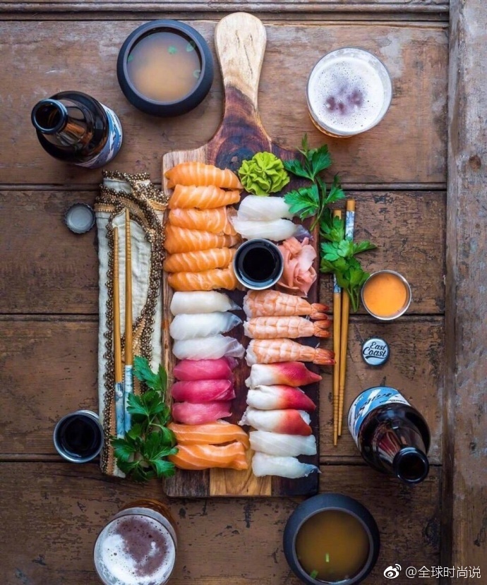 日式料理图片_寿司大餐图片