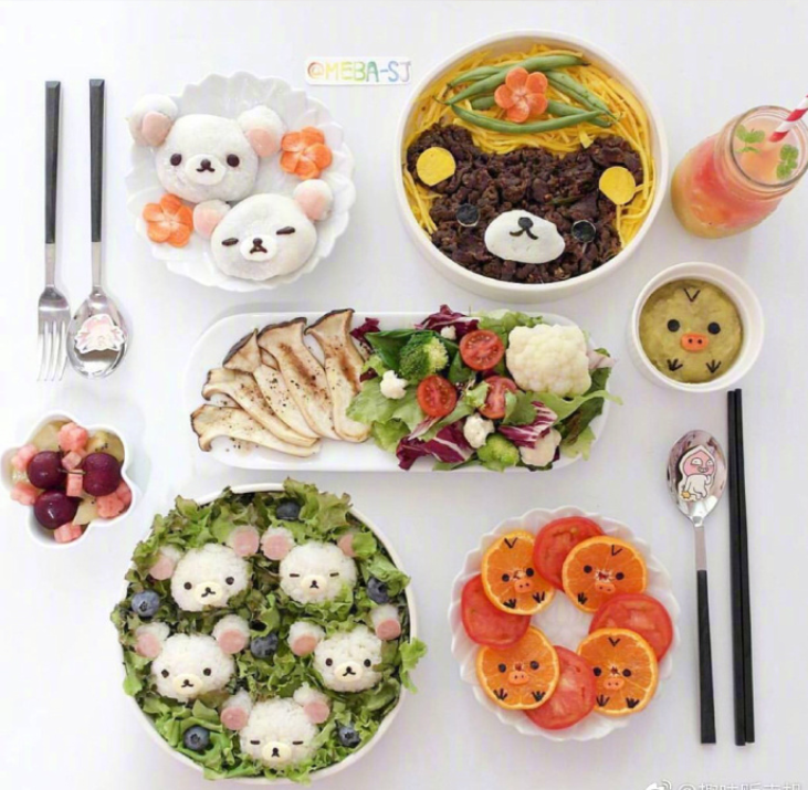 健康营养美食图片_幸福的两人早餐 5