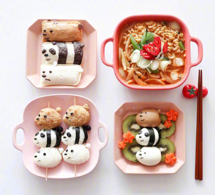 健康营养美食图片_幸福的两人早餐 7