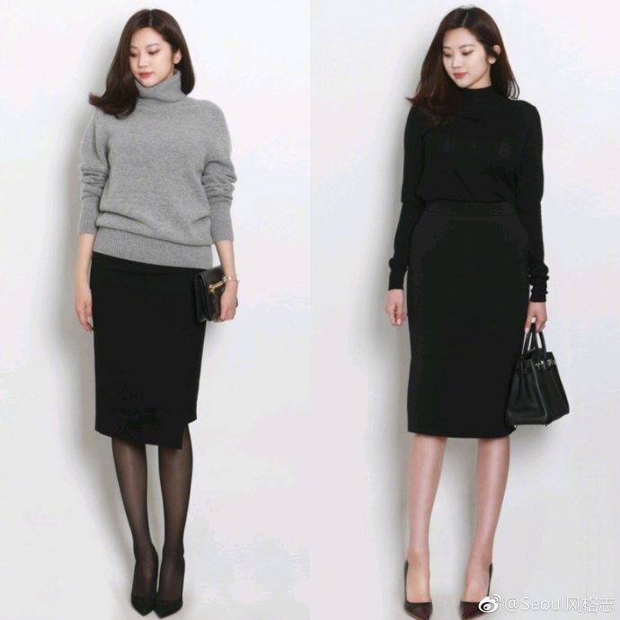 知性美女出勤穿衣搭配look 2
