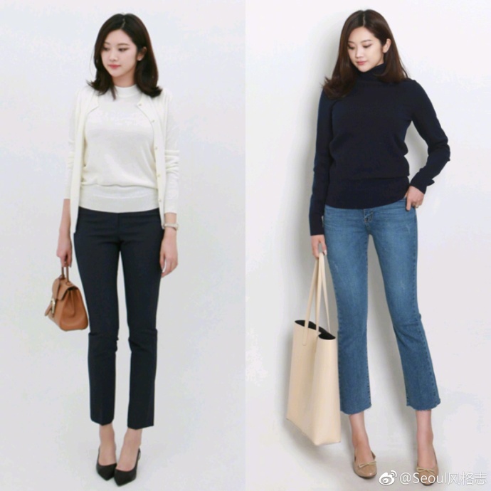 知性美女出勤穿衣搭配look 4