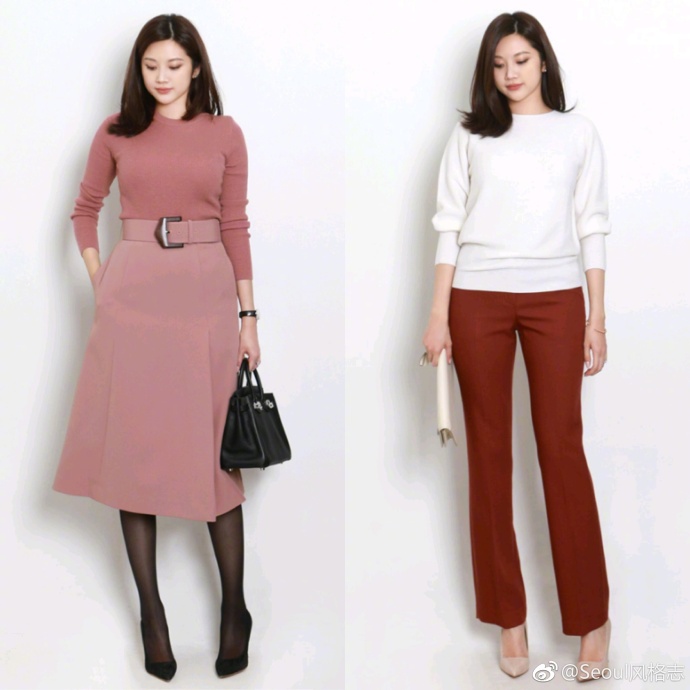 知性美女出勤穿衣搭配look 5
