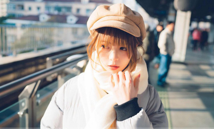 甜美白皙摄影美女小清新户外写真 2
