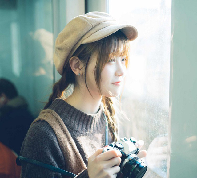 甜美白皙摄影美女小清新户外写真 4