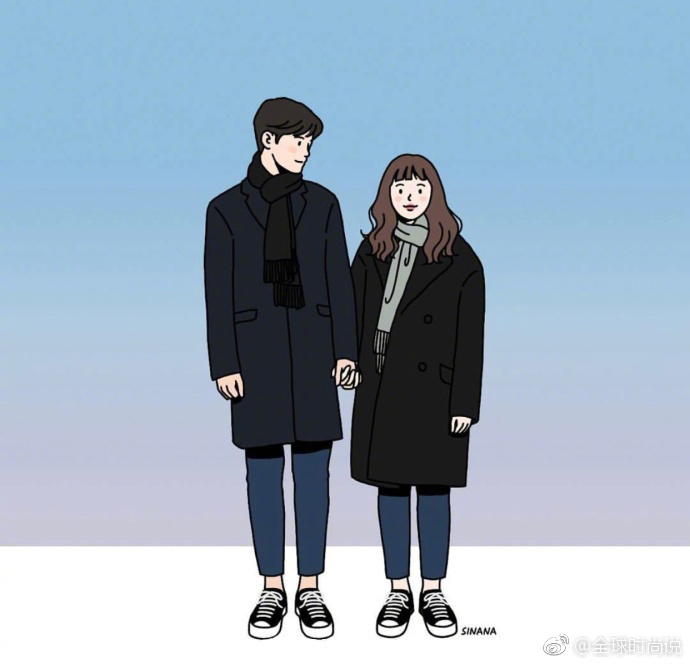 情侣图片：2018愿你找到对的那个人