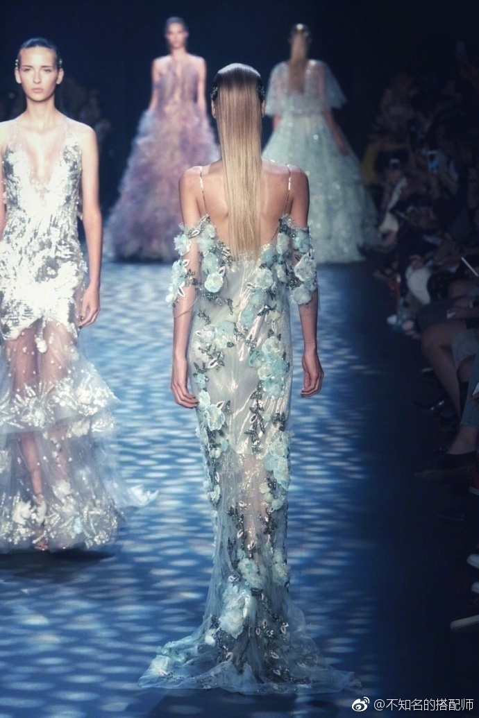 欧美时尚Marchesa Spring 2017 RTW梦幻仙裙图片 5