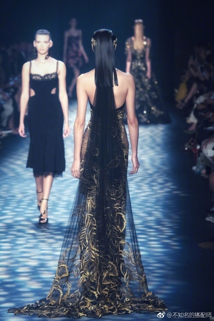 欧美时尚Marchesa Spring 2017 RTW梦幻仙裙图片 9