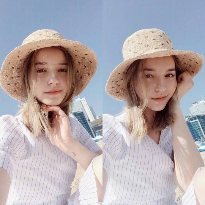 俄罗斯美女模特Danilova Angelina自拍照