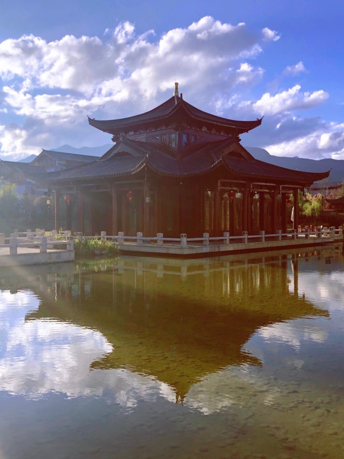 丽江的今天丽江的蓝天丽江的风景图片 4