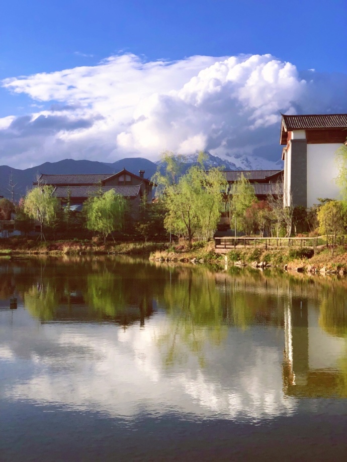 丽江的今天丽江的蓝天丽江的风景图片 5