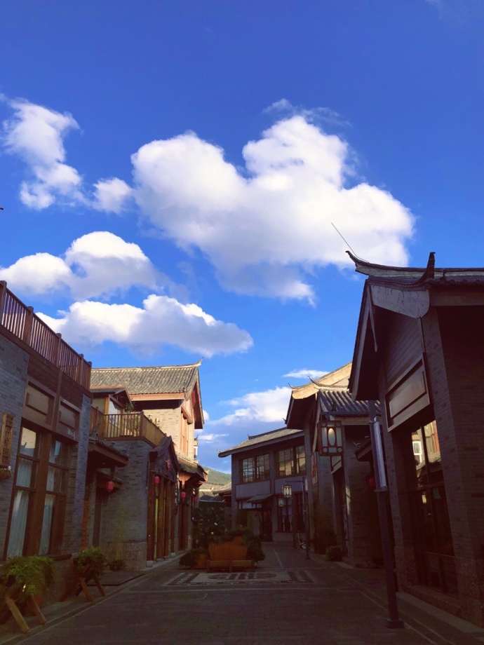 丽江的今天丽江的蓝天丽江的风景图片 6