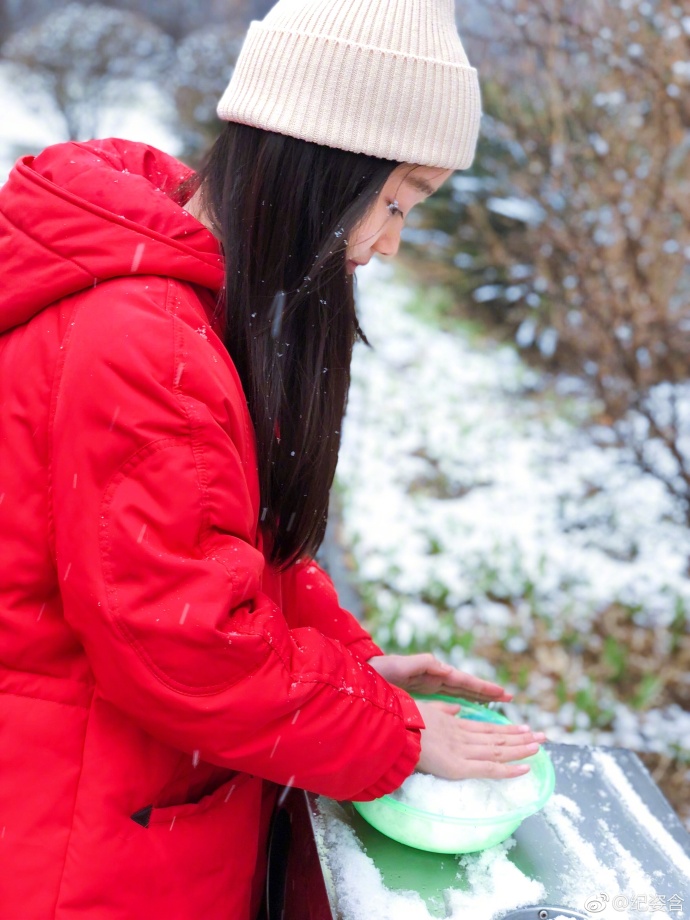 童星纪姿含2018初雪美图 5