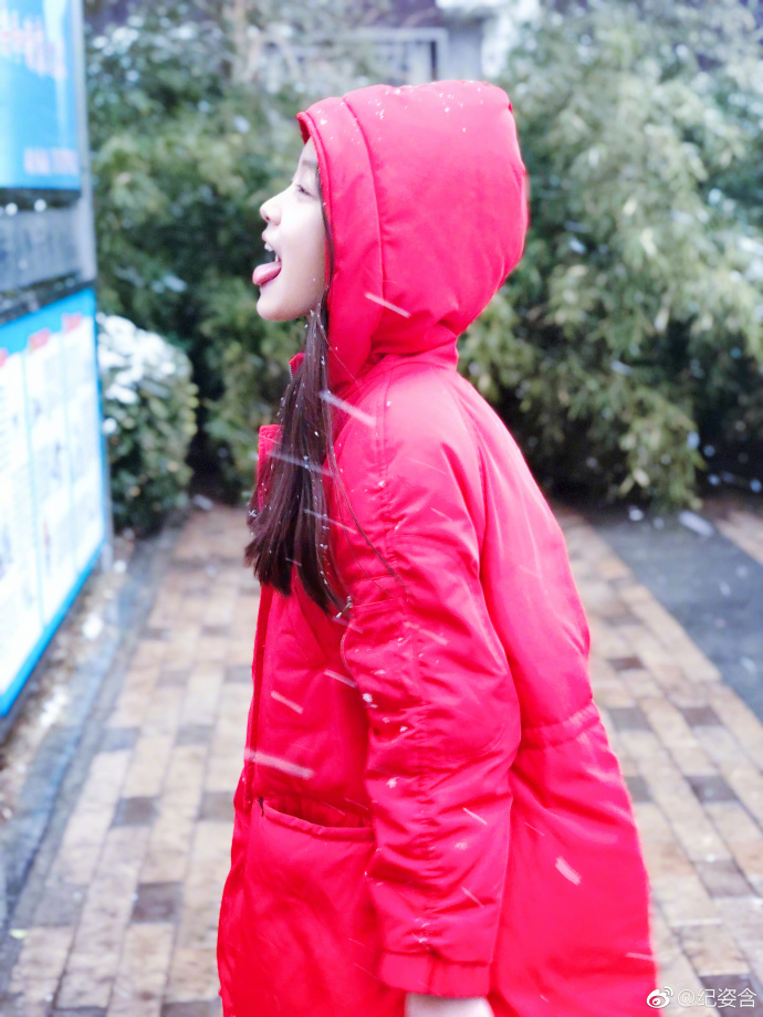 童星纪姿含2018初雪美图 8
