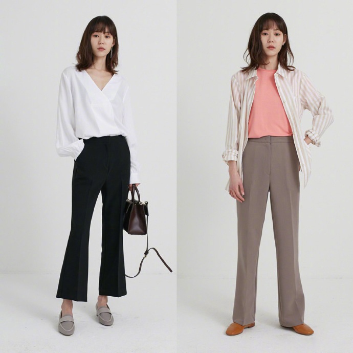 简洁利落的单品打造出chic的日常着装搭配look 2