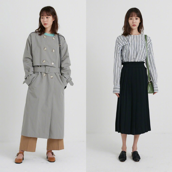 简洁利落的单品打造出chic的日常着装搭配look 4