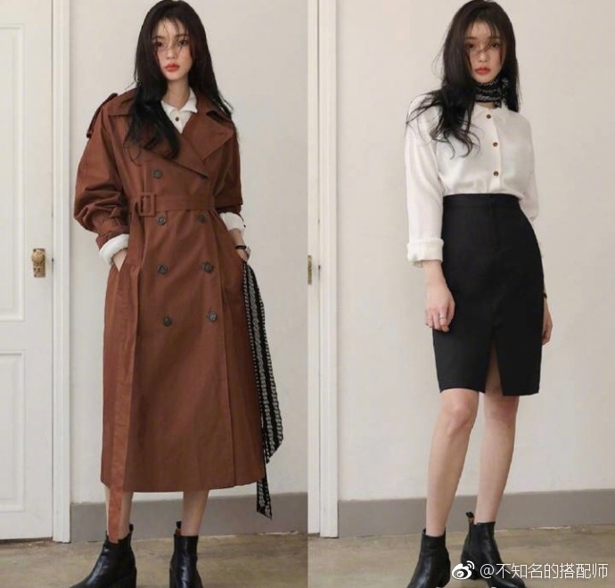 韩系甜美通勤风穿搭参考 8