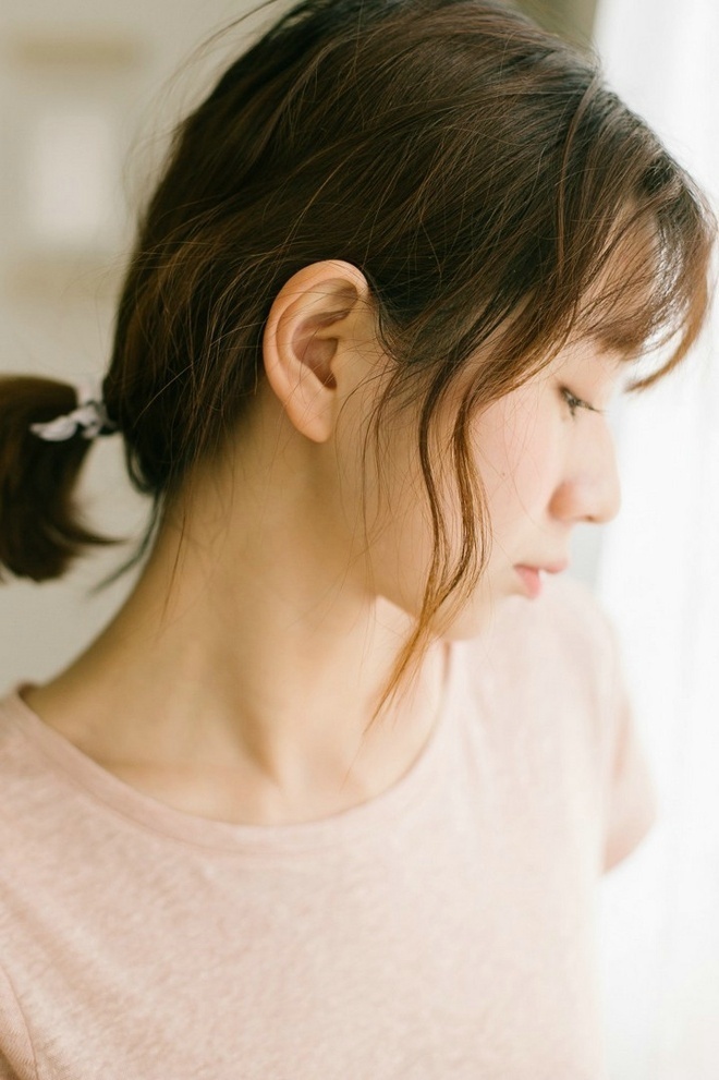 邻家女孩私房清纯写真 7