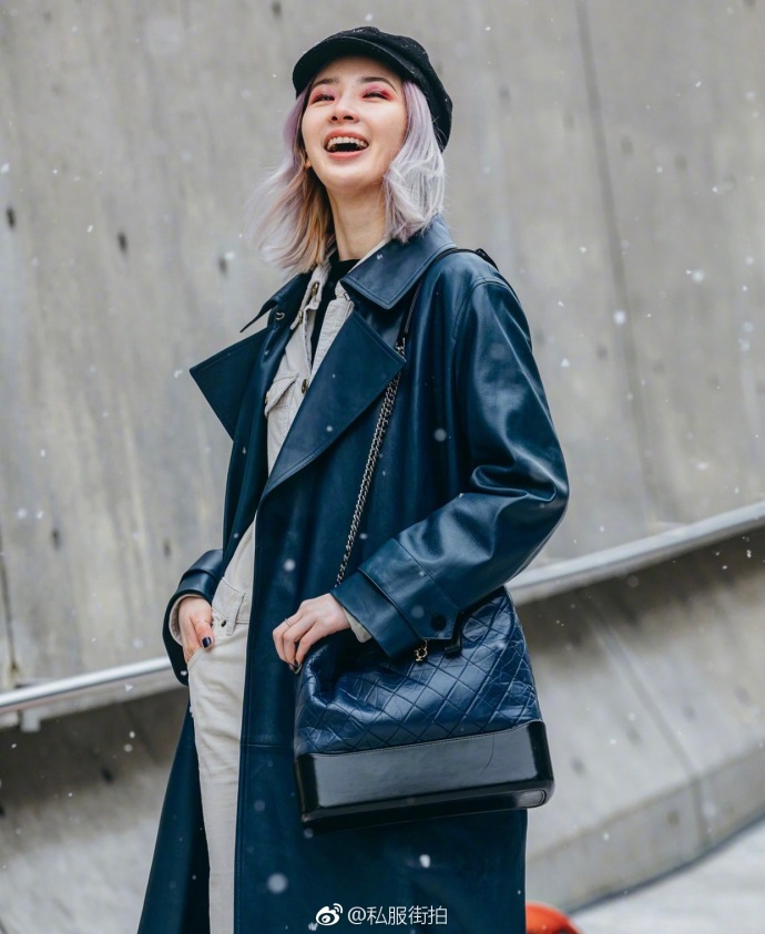 韩国美女模特Irene Kim艾琳&middot;金首尔时装周私服街拍 2