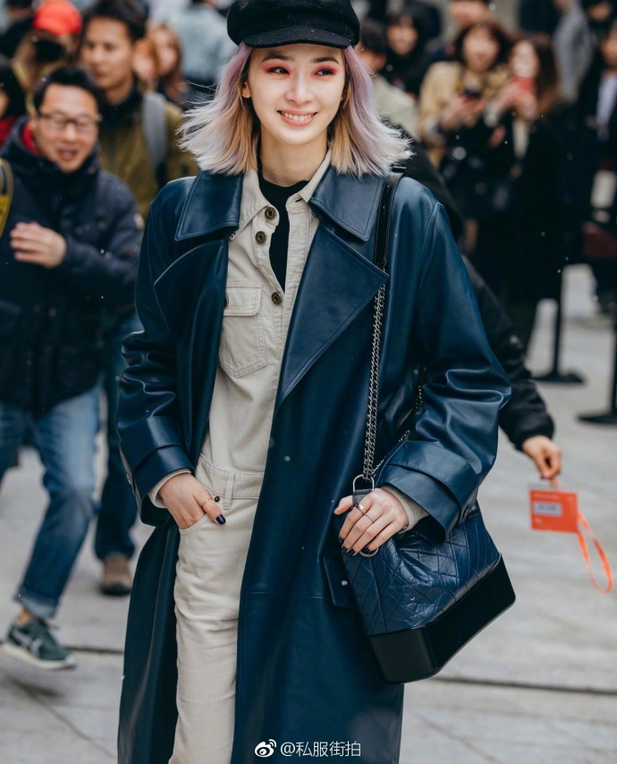 韩国美女模特Irene Kim艾琳&middot;金首尔时装周私服街拍 4