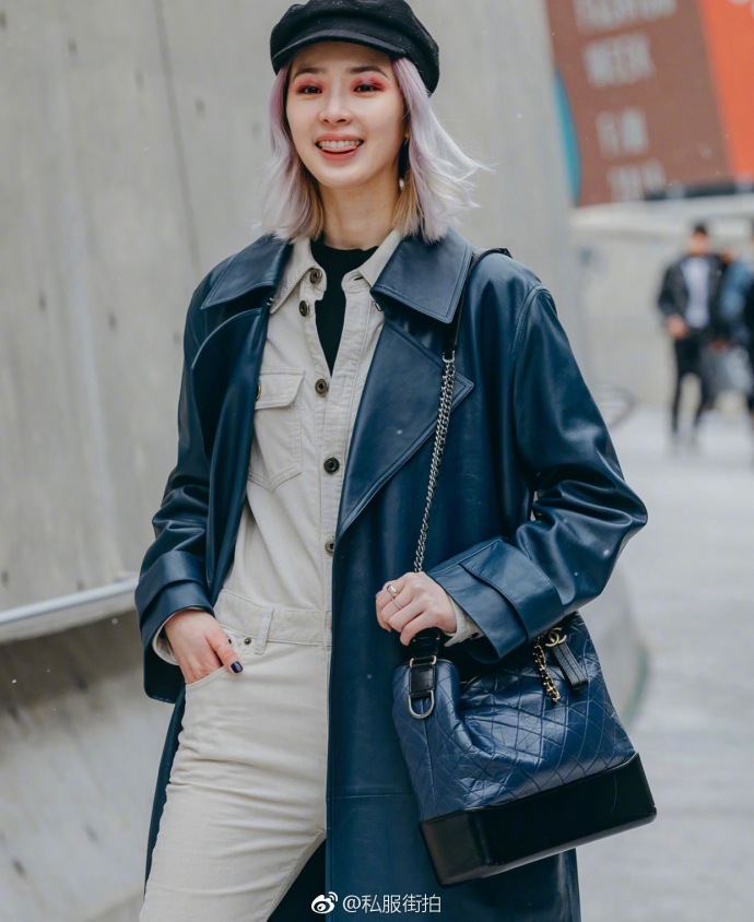 韩国美女模特Irene Kim艾琳&middot;金首尔时装周私服街拍 5
