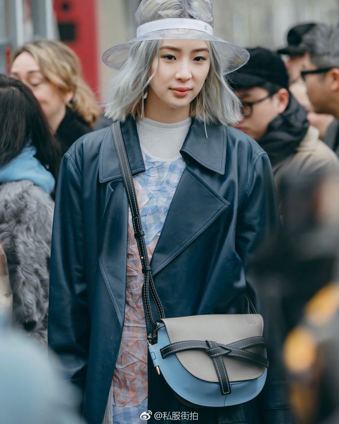 韩国美女模特Irene Kim艾琳&middot;金首尔时装周私服街拍 7